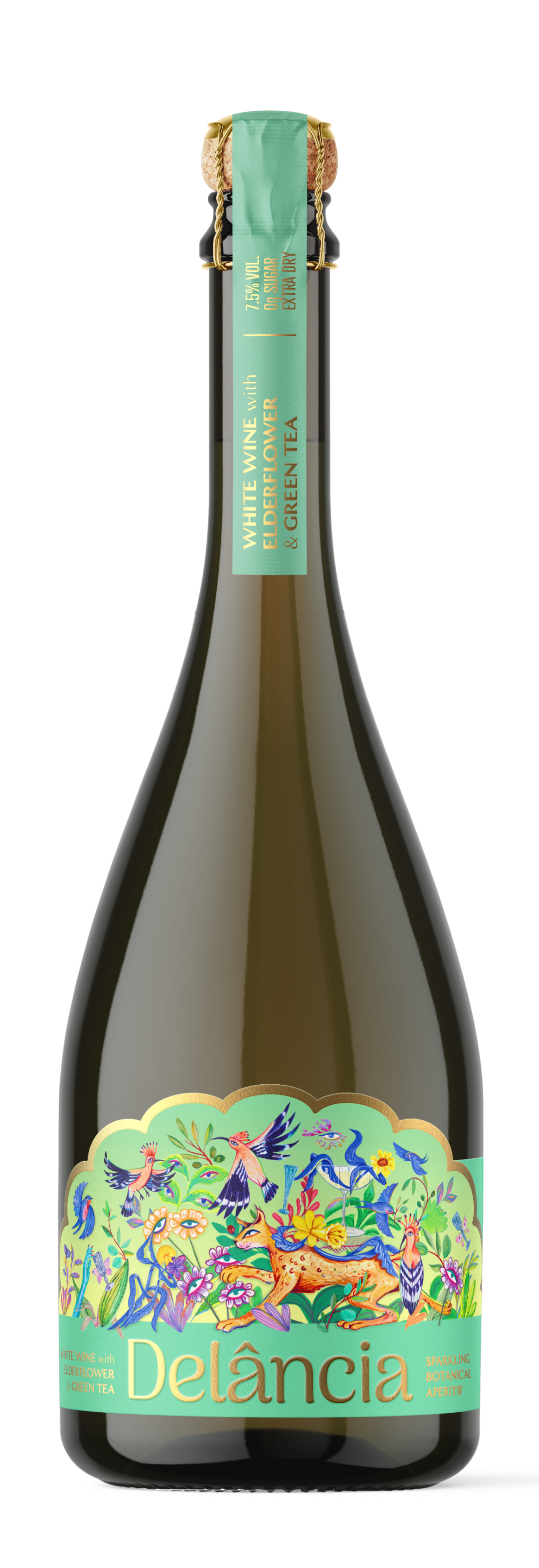 White Wine with Elderflower & Green Tea