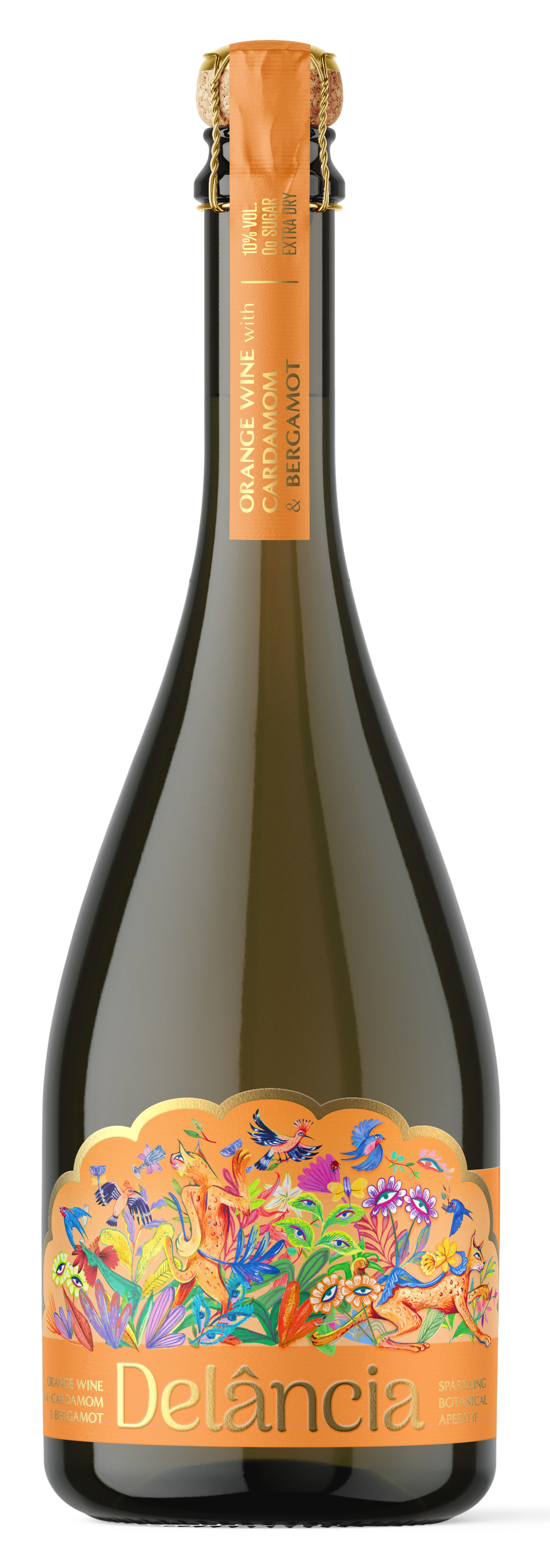 Orange wine with Cardamom & Bergamot